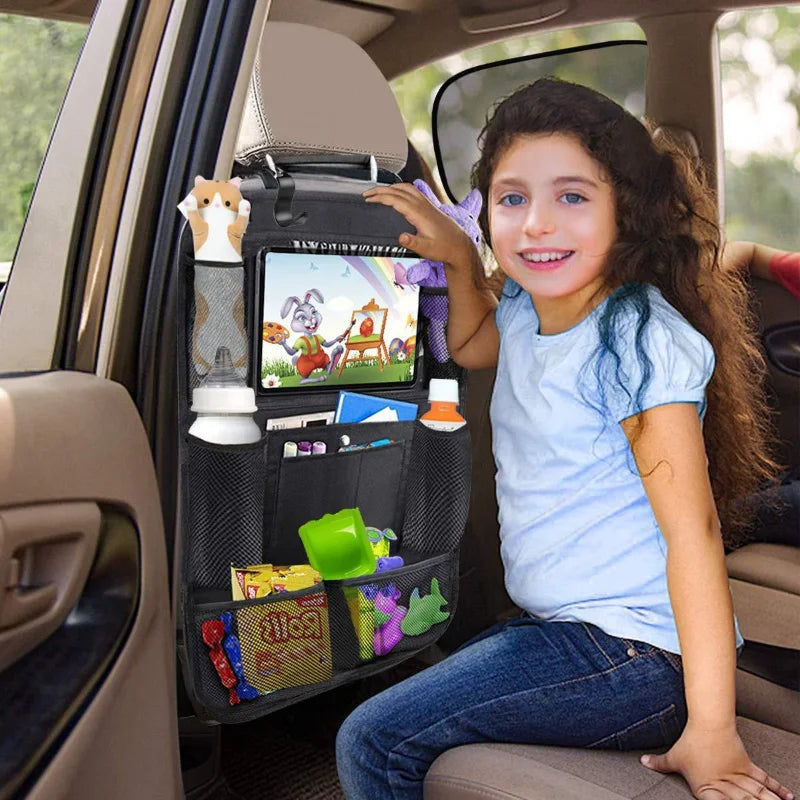 Organizador de Asiento Trasero con Porta-Tablet