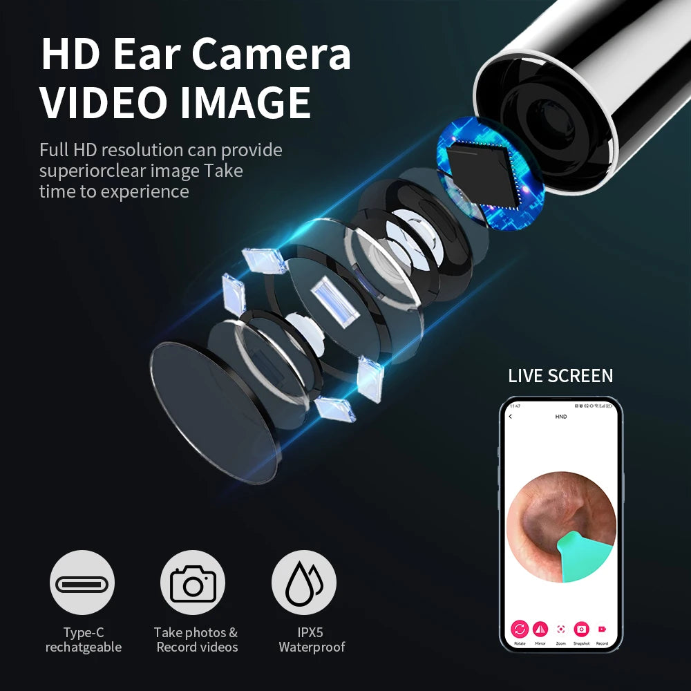 HD Camera Ear Cleaner