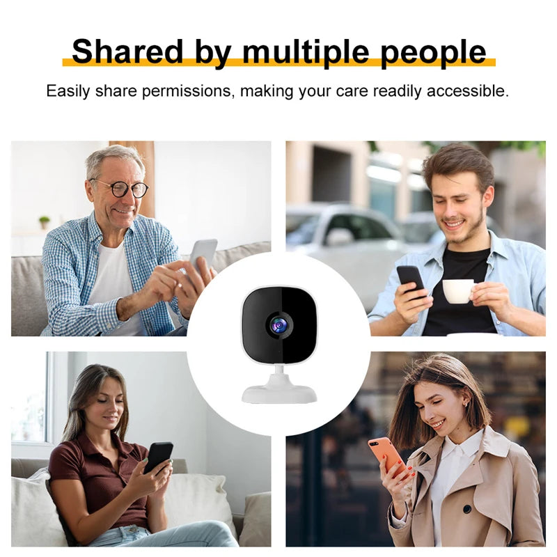 Security Camera with WiFi Wireless
