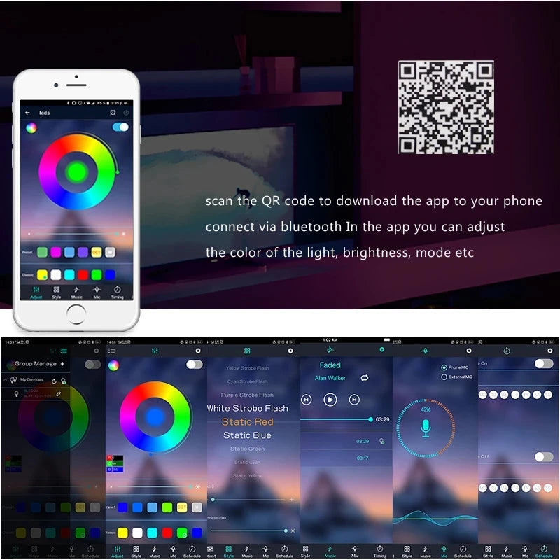 Led Strip Light with APP Control