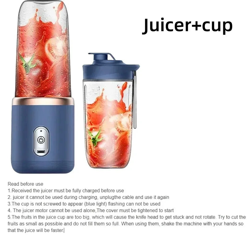 Portable USB Blender Electric 400 ml