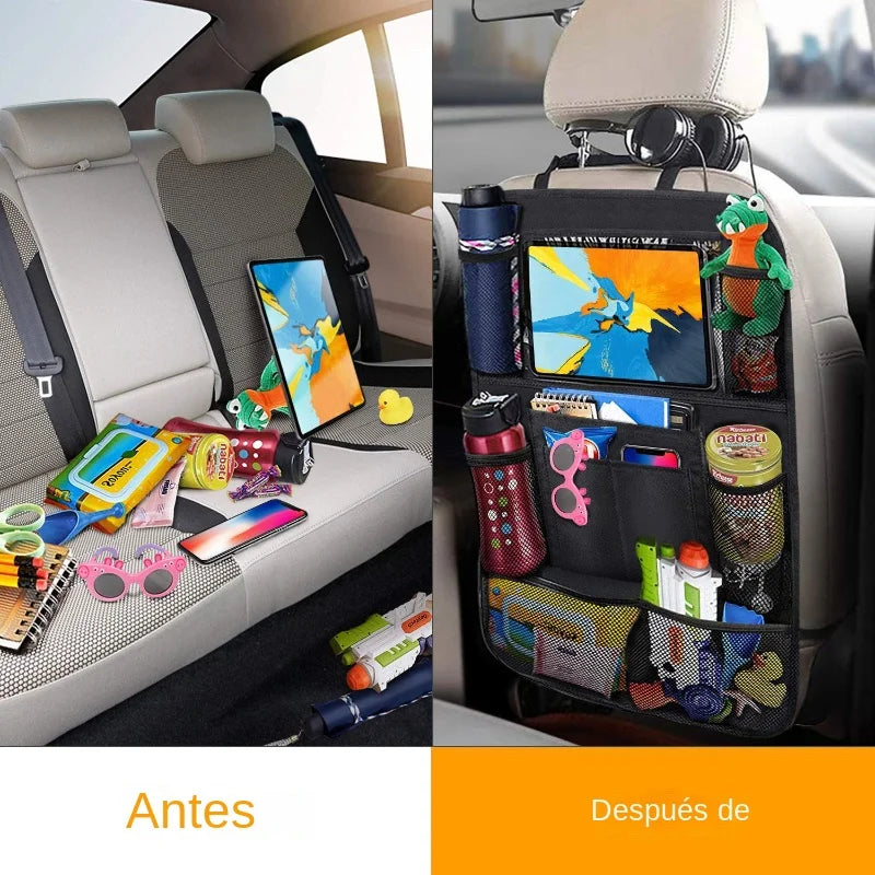 Organizador de Asiento Trasero con Porta-Tablet