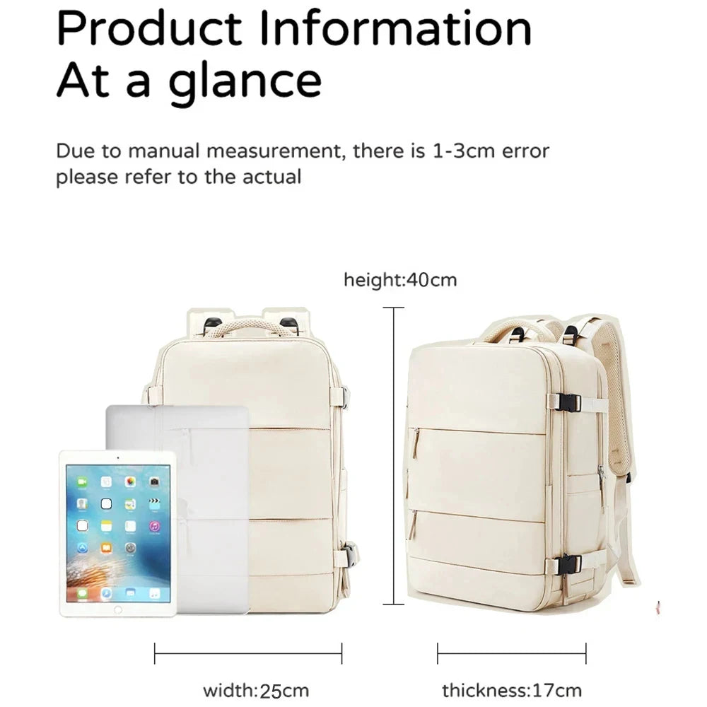 Mochila amplia para viaje